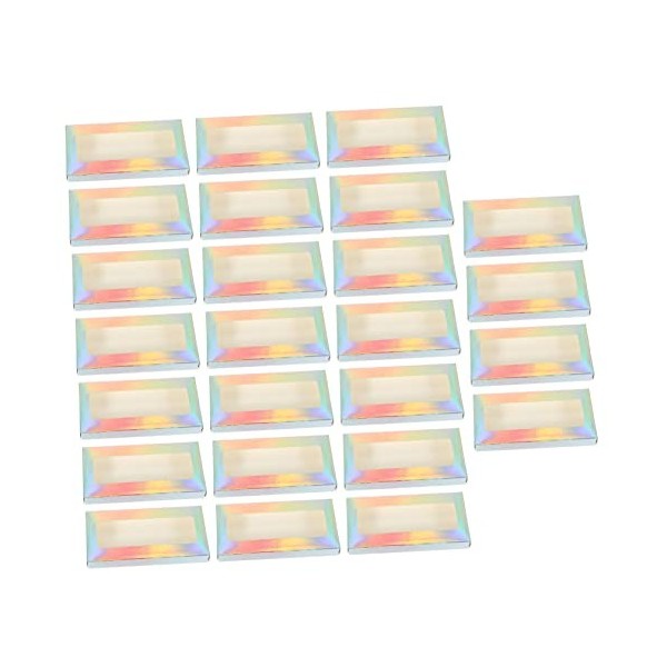 POPETPOP 75 Pièces Coffret Nail Art Conteneur De Cils Organisateurs De Cils Vides Caisson De Rangement Faux Cils Caisse De Ra