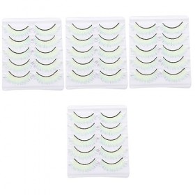 Beaupretty 20 Paires Extensions De Cils Fluo Faux Cils Extensions De Cils De Couleur Extensions De Cils Individuelles Cils Au