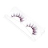 POPETPOP 4 Paires Cils Cosplay Faux Violet La Plume Croix Fibre Manquer