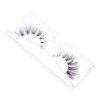 POPETPOP 4 Paires Cils Cosplay Faux Violet La Plume Croix Fibre Manquer