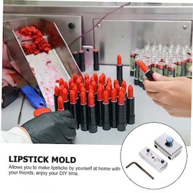 minkissy 1 Ensemble De Moules À Rouge À Lèvres Kit De Mise Bas Mini Plateau De Rouge À Lèvres Fournitures De Fabrication De R