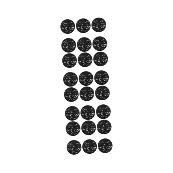 FOMIYES 18 Pcs Espaceur De Colle à Cils Outils Manucure Faux Cils Colle Extension De Cils Colle Plastique Tampon Adhésif Exte