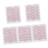 POPETPOP 20 Paires Faux Cils Colorés Longs Cils Pour Halloween Faux Cils Réutilisables Extensions De Faux Cils Cosplay Faux C