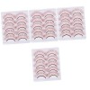 POPETPOP 20 Paires Faux Cils Colorés Longs Cils Pour Halloween Faux Cils Réutilisables Extensions De Faux Cils Cosplay Faux C