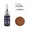 CHUSE T206 Café de brouillard Couleur cosmétique permanente dencre de tatouage de maquillage de micro-colorant de Microbladi