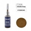 CHUSE T208 Gris fumée Couleur cosmétique permanente dencre de tatouage de maquillage de micro-colorant de Microblading SGS p