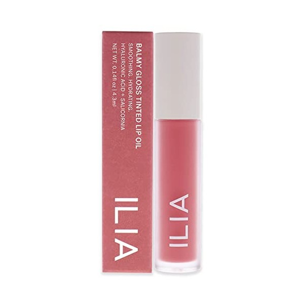 ilia natural balmy gloss tinted lip oil non toxic cruelty free clean beauty tahiti burnt coral