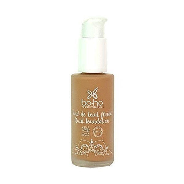 foundation Caramel 06 dames 30 ml vegan bruin