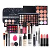 RoseFlower Coffret Maquillage Femme Makeup Kit avec Palette de Fard à Paupières Yeux Maquillage Cosmetics Palettes de Maquill