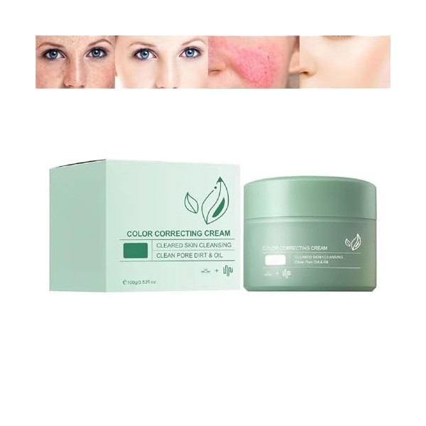 100g Color Correcting Cream - Color Correcting Treatment Cream, Pigment Correcting Cream Sunscreen, Color Correcting Cream fo