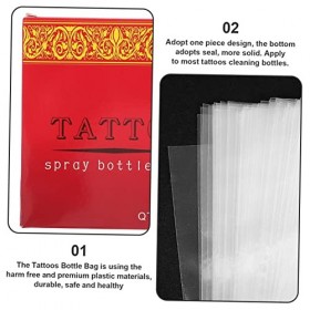 ULTECHNOVO 250 Pièces Bouteille Bouteilles Transparentes Couvercle De La Bouteille Bouteilles À Presser Couvre Fournitures Bo