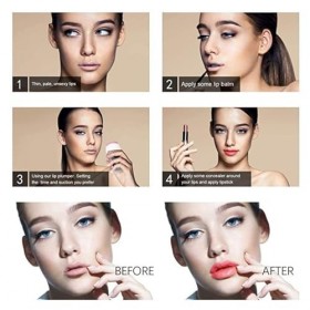 Appareil électrique pour Repulper les Lèvres, Outil Portable de Massage pour les Lèvres, Contrôle du Temps, pour le Maquillag