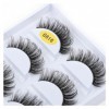 UAMOU Cils de vison 2/20/100 boîtes de cils 5 paires de faux cils naturels bouclés épais Maquiagem Extension de cils outils d