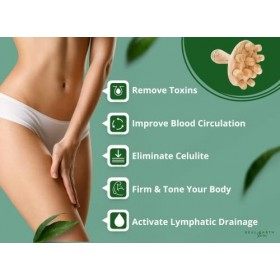 Thérapie de Bois Champignon Bois Masseur Champignon - Real Earth Stories Champignon Professionnel - Masseur Anti Cellulite po