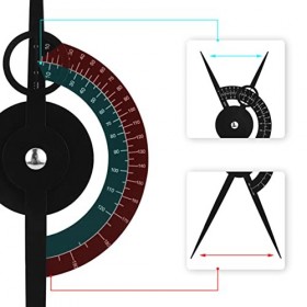 Angoily 2 Pièces Règle À Sourcils Outil De Mesure Des Sourcils Règle De Cartographie Des Sourcils Modèle De Mise En Forme Des