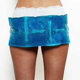 Ceinture cellulite - Compresse de Gel Froid/Chaud multiusage | Cellulite - Douleur | Jambes lourdes | Réutilisable 17.5 x 40.