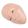 Visage de Mannequin de Maquillage, Planche de Pratique de Maquillage pour le Visage, Enseignement du Silicone Réutilisable po