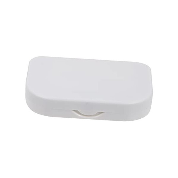 POPETPOP 2 Pièces Boîte De Rangement Pour Les Cils Conteneur De Stockage De Voyage Pince à Cils Faux Cils Avec Lumière Miroir