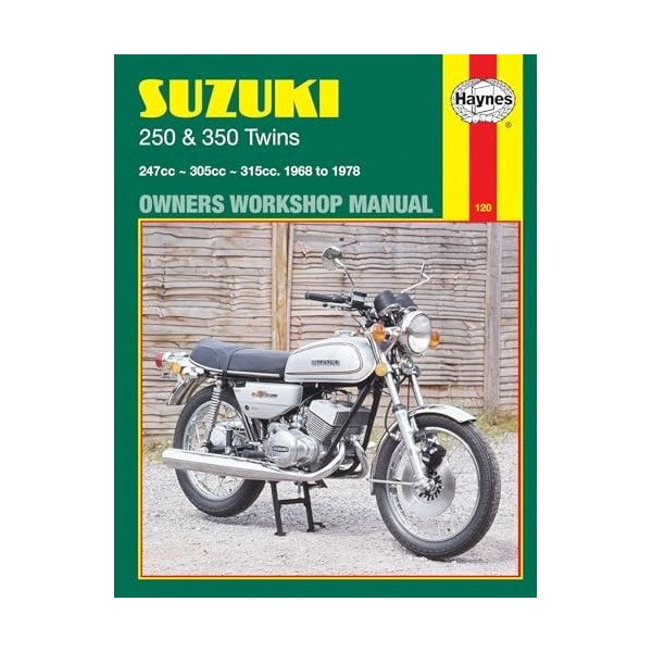 Haynes Suzuki 250 & 350 Twins Owners Workshop Manual/247Cc-305Cc-316Cc/1968 to 1978