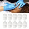 Peau De Pratique De Tatouage 3D, 10 Pièces Modèle De Visage De Pratique De Microblading 3D, Tête De Peau De Pratique De Tatou