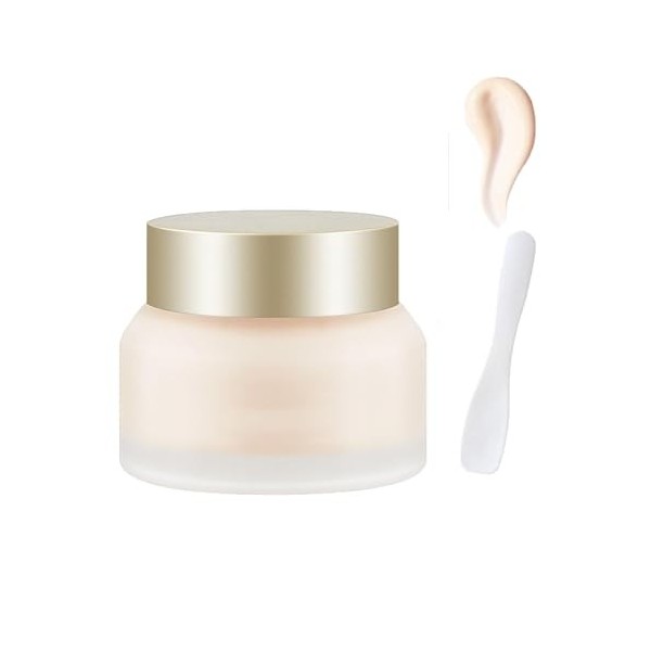 Novo Cream Foundation,Novo Concealer Face Foundation Base Cream,Full Coverage,Waterproof Long-Lasting Concealer Moisturizing 