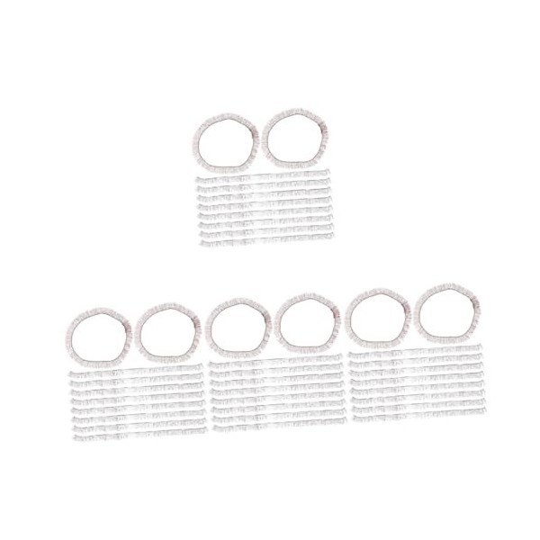 FRCOLOR 90 Pièces Bande De Cils De Poupée Faux Cils Faux Accessoires De Poupée Cils De Poupée Dartisanat Cil Décoratif Pour