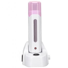 Machine Chauffante à Cire, Machine à Cire électrique pour épilation Rose pour Aisselles Prise UE 220V 