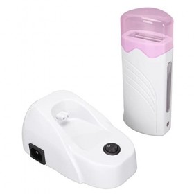 Machine Chauffante à Cire, Machine à Cire électrique pour épilation Rose pour Aisselles Prise UE 220V 