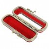 Housoutil Coffret Rouge à Lèvres Femme Porte-baume à Lèvres Porte-Rouge à Lèvres Vintage Portefeuille Vintage Étui à Rouge à 