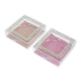 DOITOOL 8 Pièces Boîte À Cils De Fenêtre Boîtes En Acrylique Transparent Mini Boîtes Pour Faveurs Faux Cils Organisateur Et R