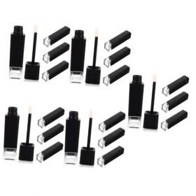 FRCOLOR 20 Pcs Tube De Rouge À Lèvres Vide Crème À Lèvres Rouge À Lèvres Pour Femmes Moule À Rouge À Lèvres Tube De Vernis À 