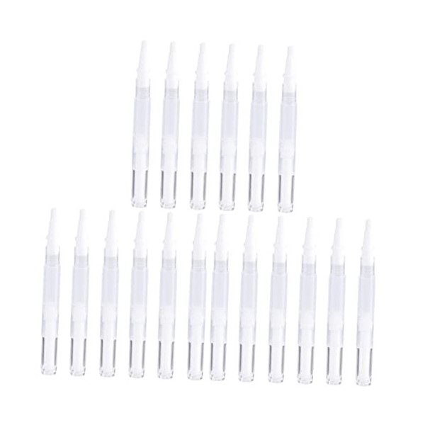 POPETPOP 18 Pcs Tube De Sérum De Croissance Des Cils Tube De Cuticule Des Ongles Tubes Applicateurs Déchantillons Cosmétique