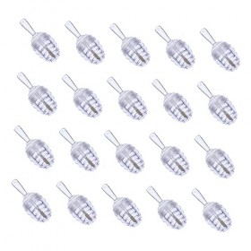 FRCOLOR 20 Pièces De Glaçage À Lèvres En Nid DAbeille Tube Vide Tube De Baumes À Lèvres Tube À Lèvres Rechargeable Tube À Lè