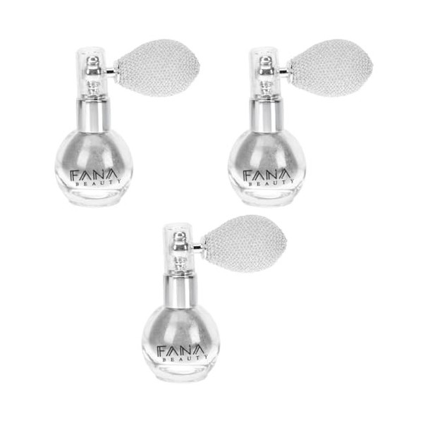 Beavorty 3 Pcs Spray Paillettes Chatoyantes Pulvérisation Poudre Pulvérisateur Pour Parfum Corps Poudre Pulvérisation Paillet