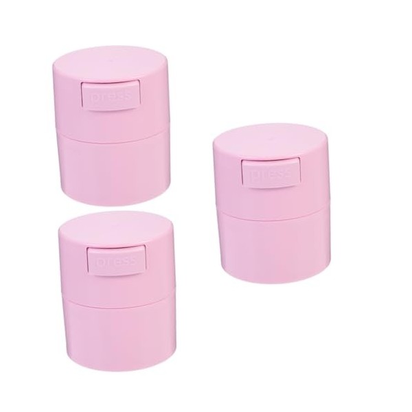 FRCOLOR 4 Pièces Réservoir De Stockage De Colle Stockage De Colle à Cils Étui Contenant De La Colle à Cils Pot De Colle Scell