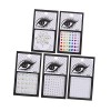 POPETPOP 20 Feuilles Visage Strass Autocollants Pierres Précieuses Stickers Bijoux De Maquillage Pour Les Yeux Gemmes Pour Le