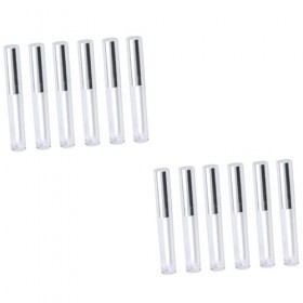 Beaupretty 20 Pièces Contenants De Maquillage Récipient Transparent Rouge à Lèvres Liquide Conteneurs Déchantillons Mini-rou