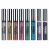 Moon Glitter - Eye-liner à paillettes holographique - 10ml - Pour des styles dyeux hypnotisants - Assortiment de 8 couleurs