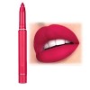 12 Color Rotating Sharpenable Matte Lipstick Pencils, Lipstick Matte,Lip Crayon,Lipstick Pencil Set Matte Waterproof Long Las