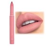 12 Color Rotating Sharpenable Matte Lipstick Pencils, Lipstick Matte,Lip Crayon,Lipstick Pencil Set Matte Waterproof Long Las