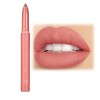 12 Color Rotating Sharpenable Matte Lipstick Pencils, Lipstick Matte,Lip Crayon,Lipstick Pencil Set Matte Waterproof Long Las