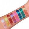 Shaker brillant iridescent par Moon Glitter Paillette Lune – 100% de paillettes cosmétique pour le visage, le corps, les on