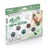 Mystique Eco Chunky Glitter de Moon Glitter biodégradable - 100% Cosmétique Bio Glitter pour visage, corps, ongles, cheveux e
