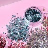 Mystique Eco Chunky Glitter de Moon Glitter biodégradable - 100% Cosmétique Bio Glitter pour visage, corps, ongles, cheveux e