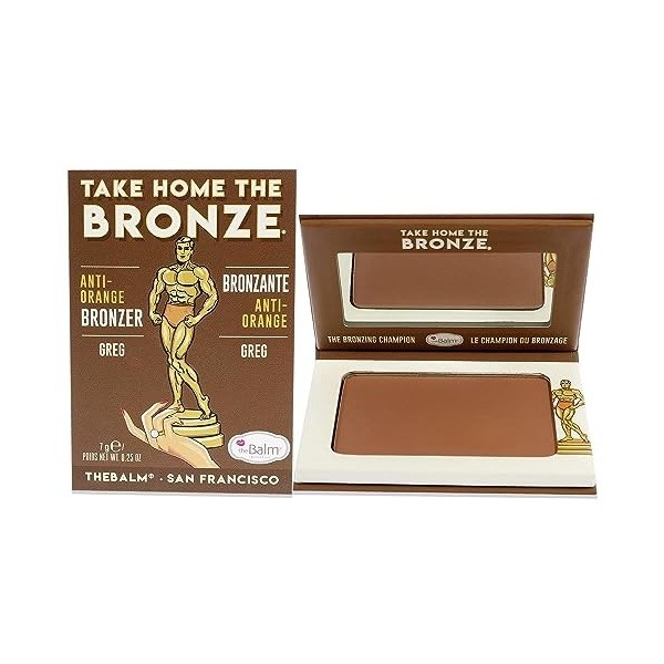 theBalm Bronzante Take Home The Bronze Greg Bronze Foncé, 7.08 g