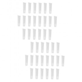 FRCOLOR 80 Pcs Tubes De Brillant À Lèvres Vides Tubes De Baume À Lèvres Vides Tubes Cosmétiques À Presser Tubes Vides Recharg