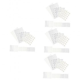 Angoily 48 Feuilles De Strass De Beauté Autocollants Pour Le Corps Et Les Yeux Autocollants En Strass Pour Le Visage Autocoll