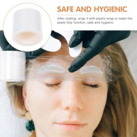 Didiseaon 12 Pcs Sourcil En Plastique Microblading Pochoir Autocollant Film À Sourcils Sourcils Ruban Adhésif Transparent Fil