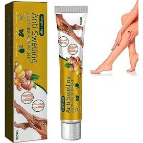 Pommade De Désintoxication Lymphatique Anti-gonflement,Crème Anti-Gonflement pour Les Jambes,Crème Raffermissante Anti-cellul