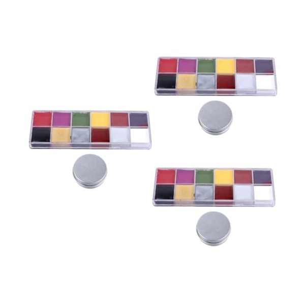 FRCOLOR 4 Pièces Crème De Maquillage à Effet Spécial Cire Pour La Peau Des Plaies Cire De Peau Dhalloween Cire Pour Fausses 